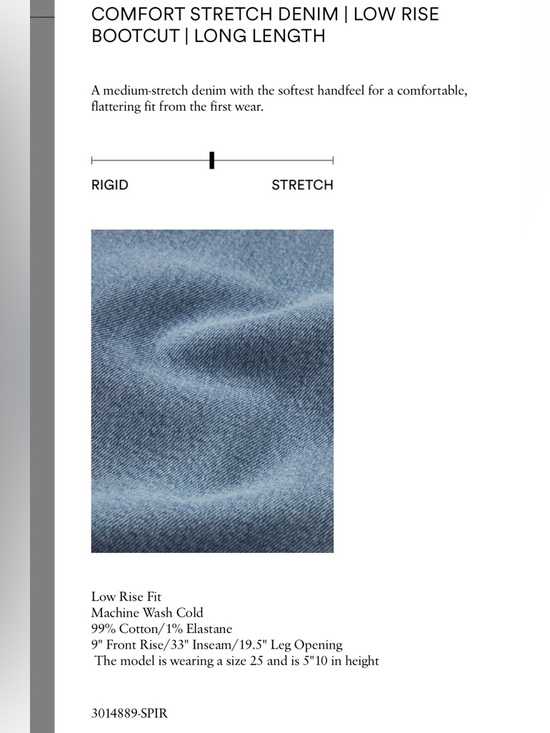 FRAME The Rodeo Low Rise Bootcut Jeans Spirit Wash Size 25 NWT $298 - Picture 8 of 13